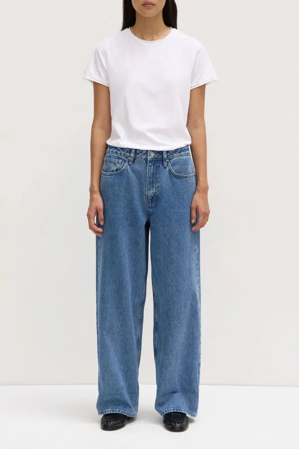 Metal Zipper Jeans