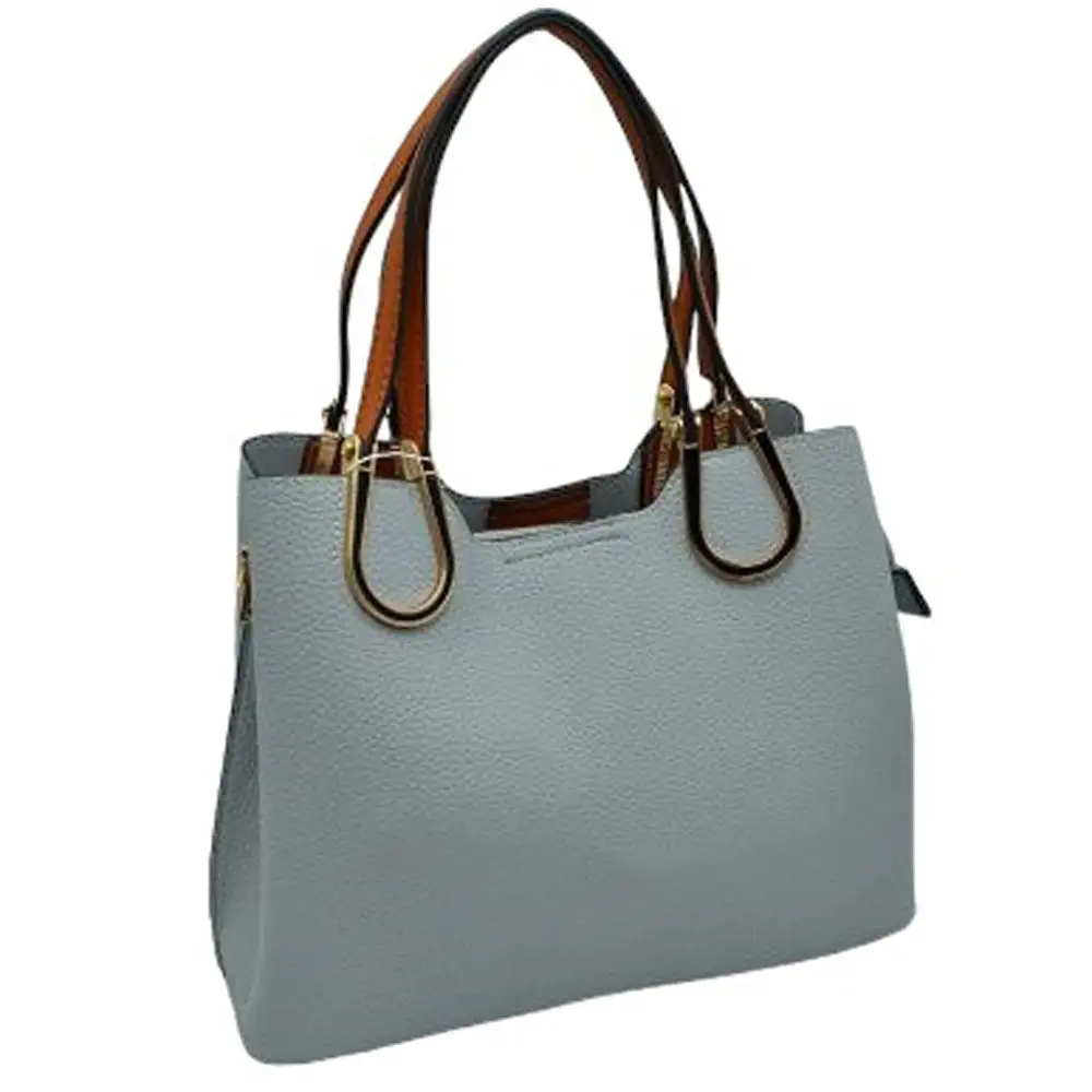 Textured Faux Tote Bag