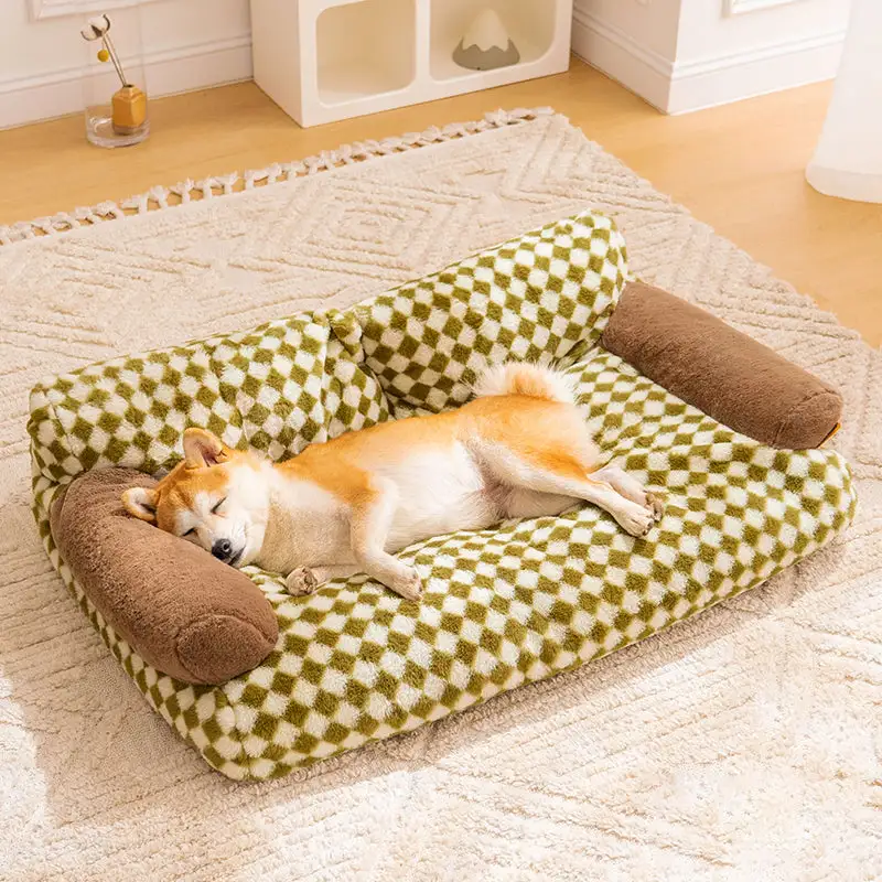 2 in 1 Cooling Dog & Cat Sofa Cushion Bed