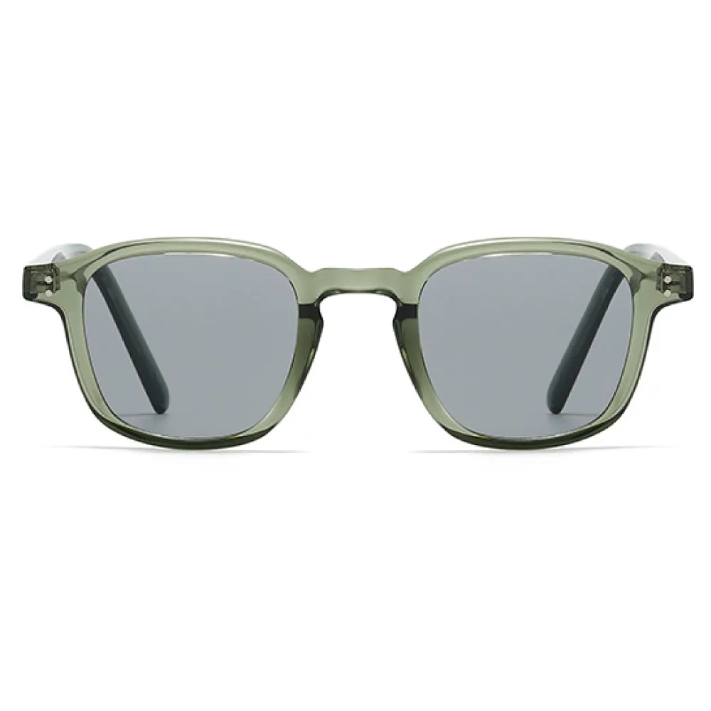 Mirrored Hinge Detail Fashion Sunglasses
