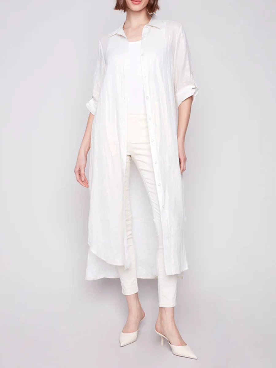 Elegant Solid Color Waist Dress For Women