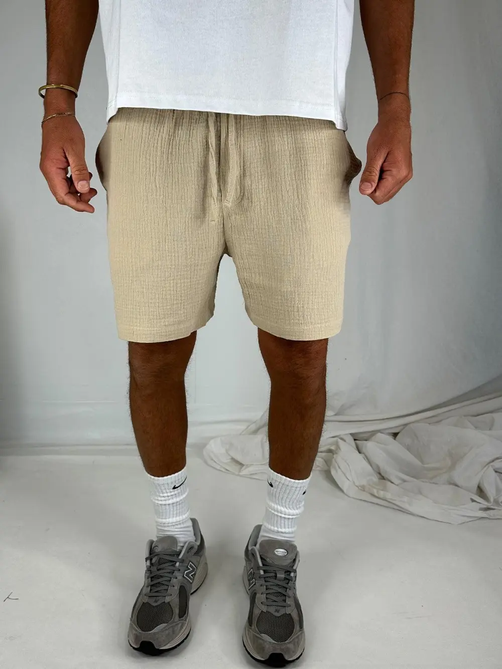 Casual And Comfortable Sand Shorts