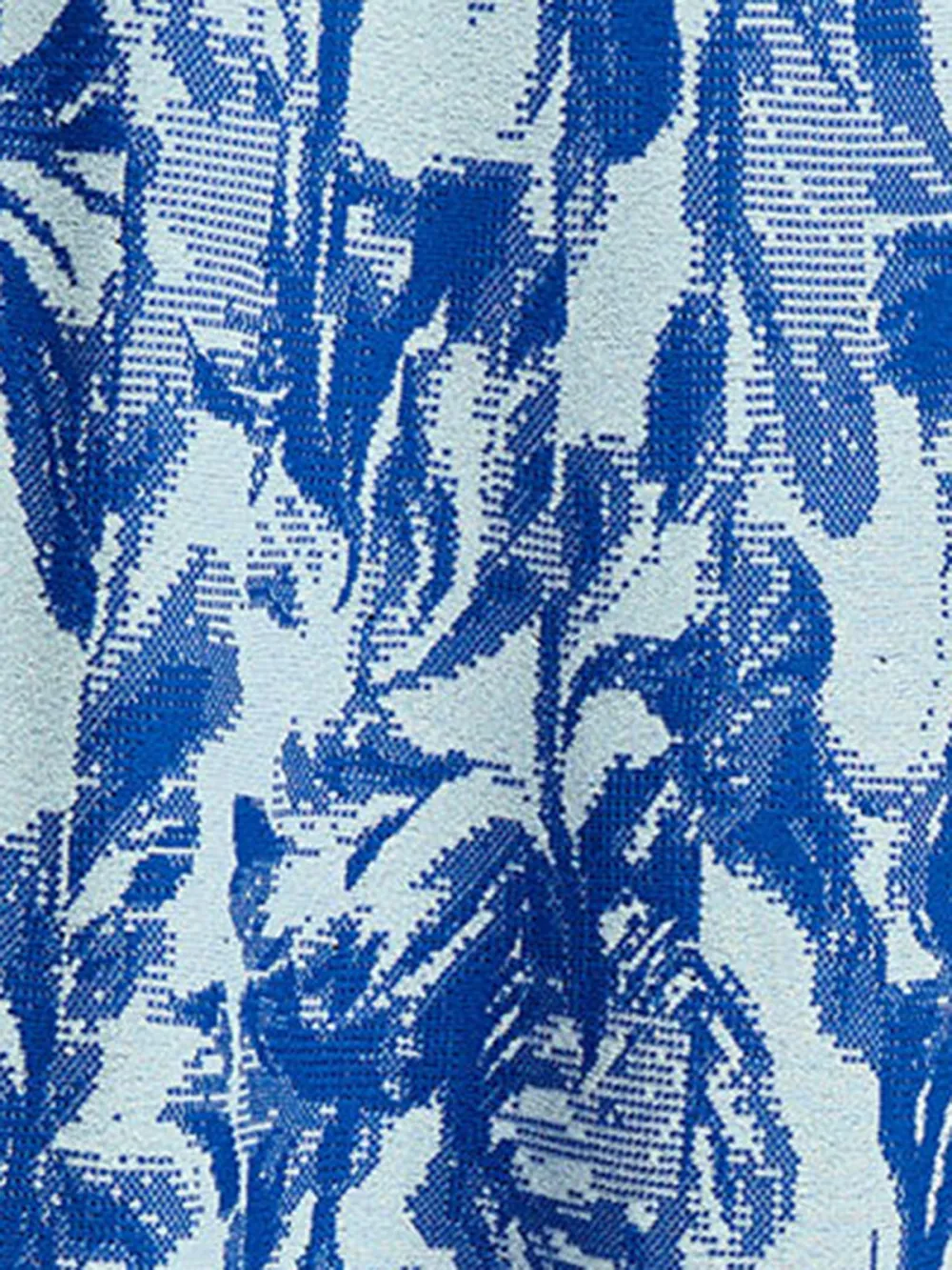 Contrast Printed Midi Skirt