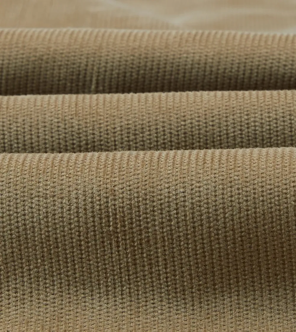 Khaki Straight Leg Casual Trousers