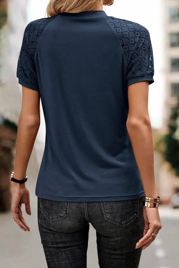 Airy Dolman Knit Tee
