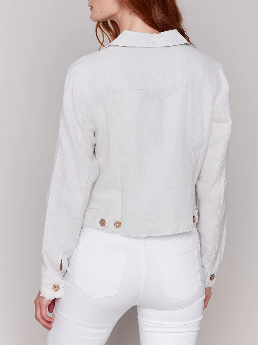 Soft And Breathable Linen Simple Jacket