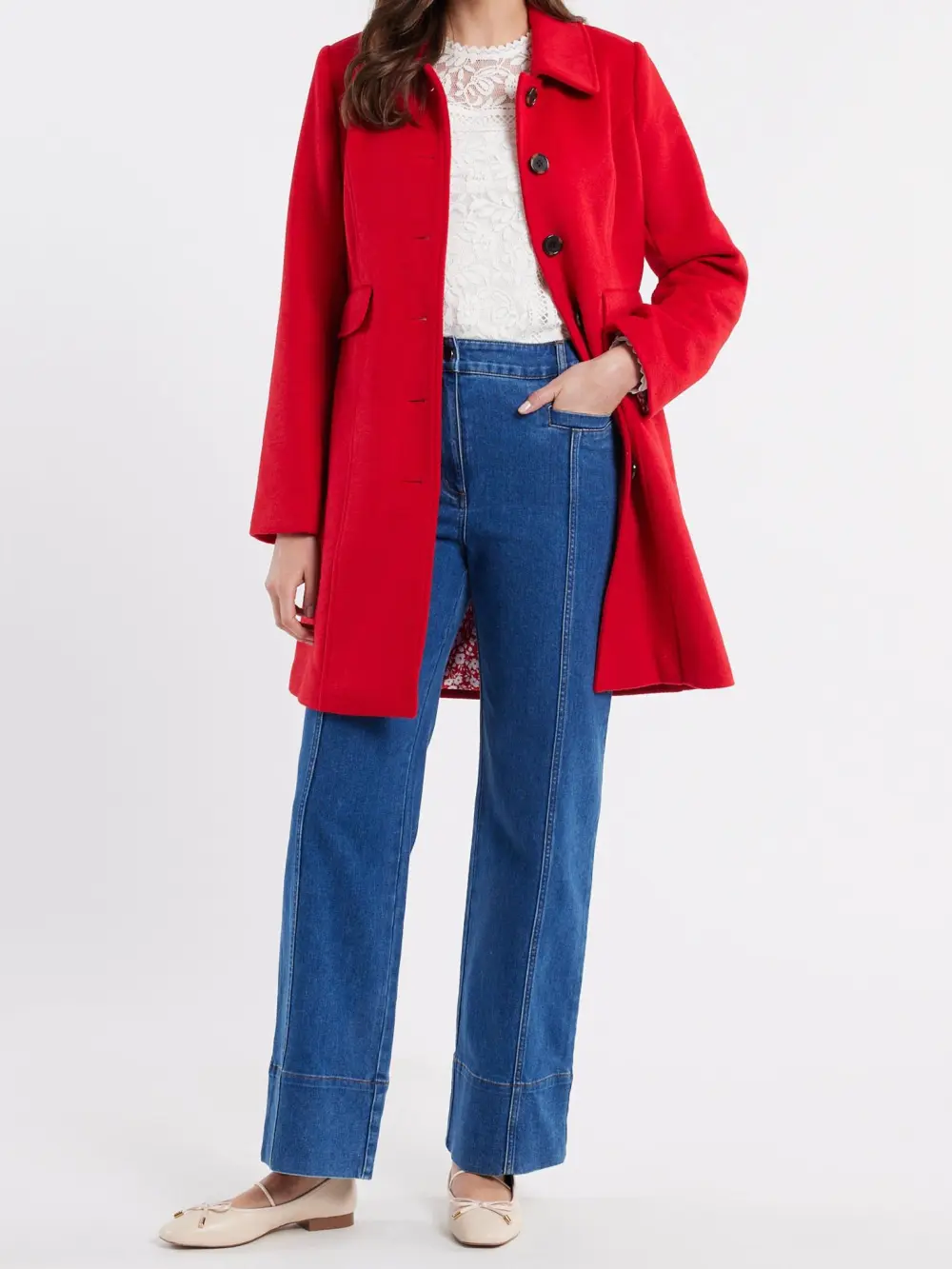 Madeline Wool Blend Coat