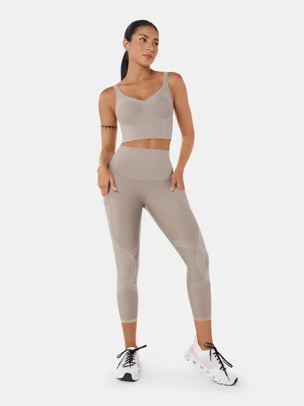 Body Sculpt Side Pocket 7/8 Leggings