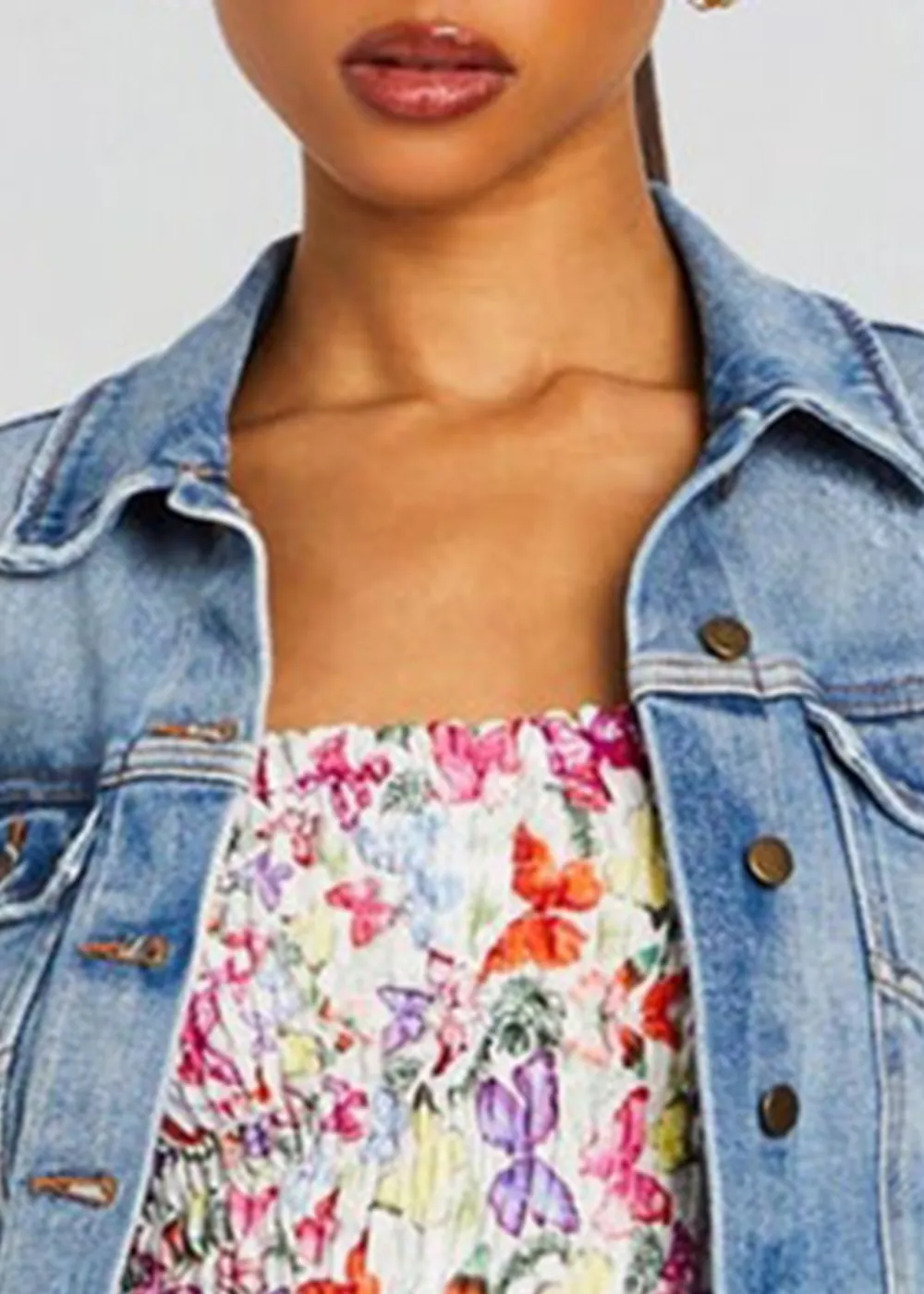 Long Sleeve Button Up Jacket