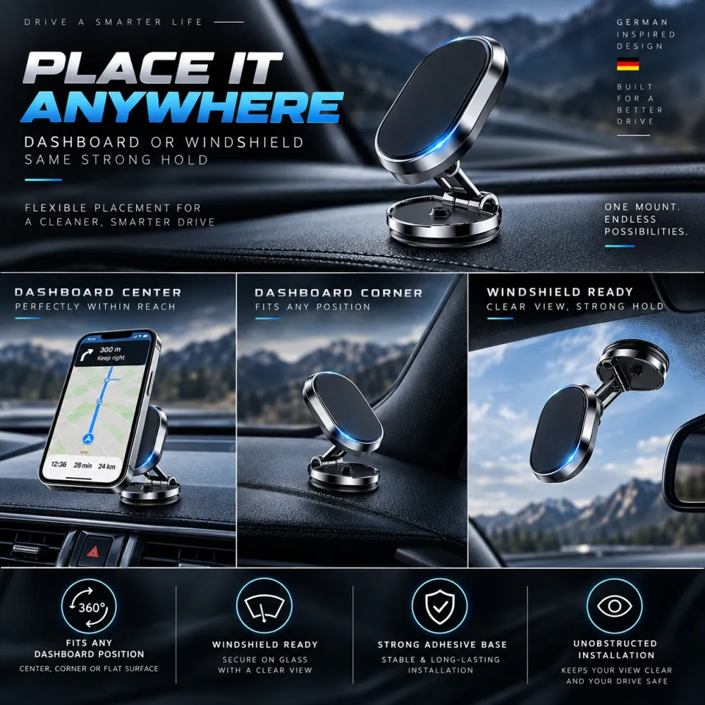 Foldable telescopic phone stand