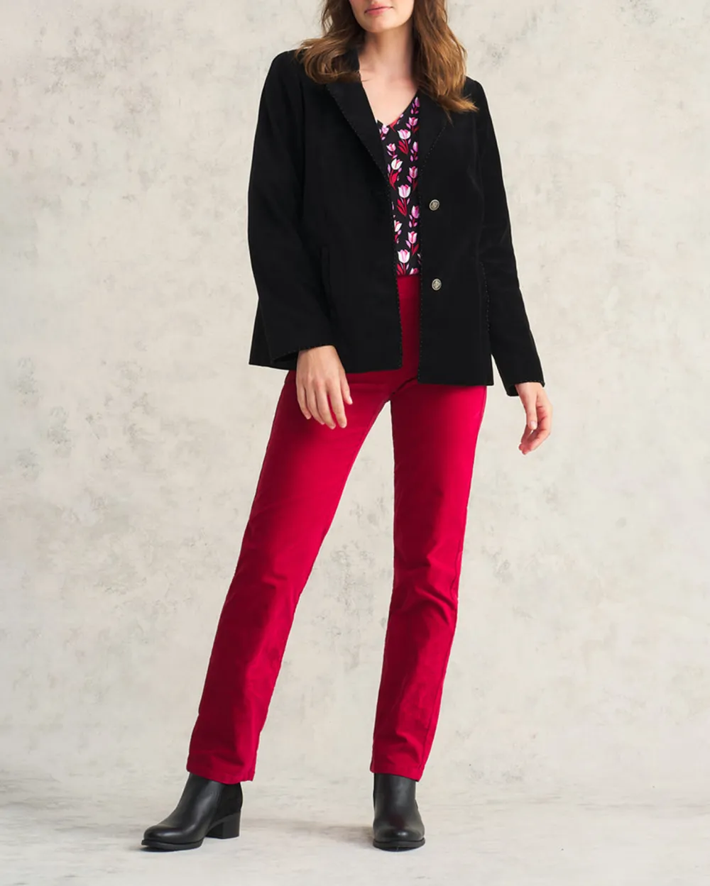 Cotton Velour Jacket