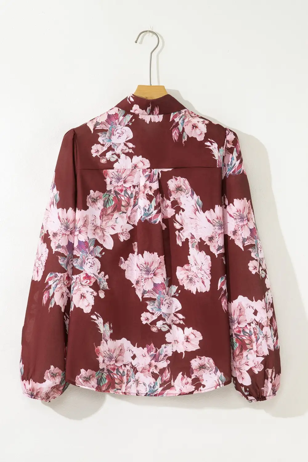 Everyday Floral Puff Sleeve Shirt Blouse