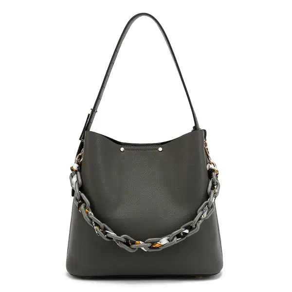 Acrylic Chain Hobo Bag