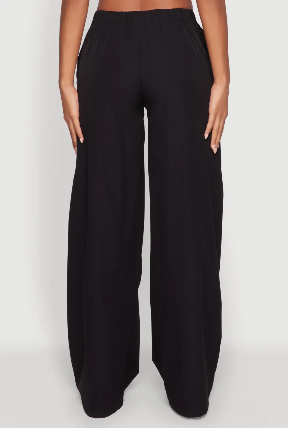 Solid Color Loose Pants