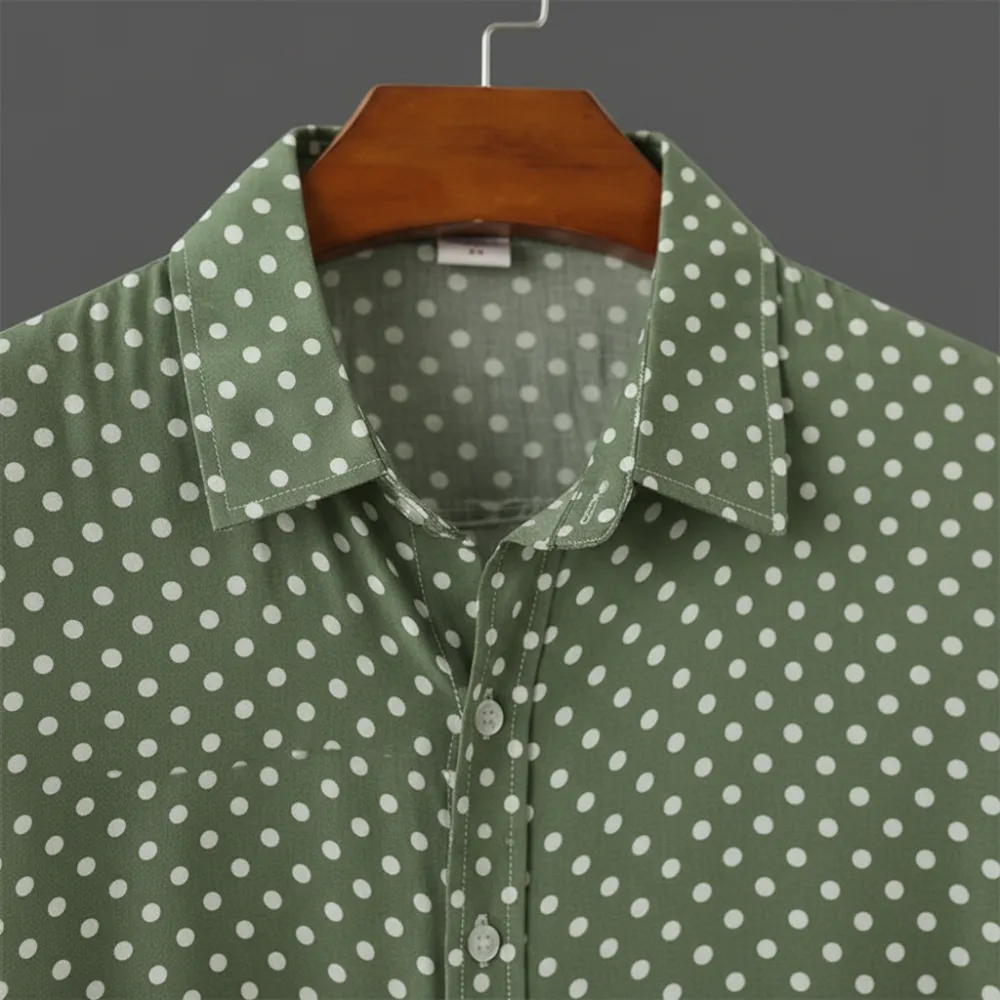 Relaxed Camp Collar Shirt