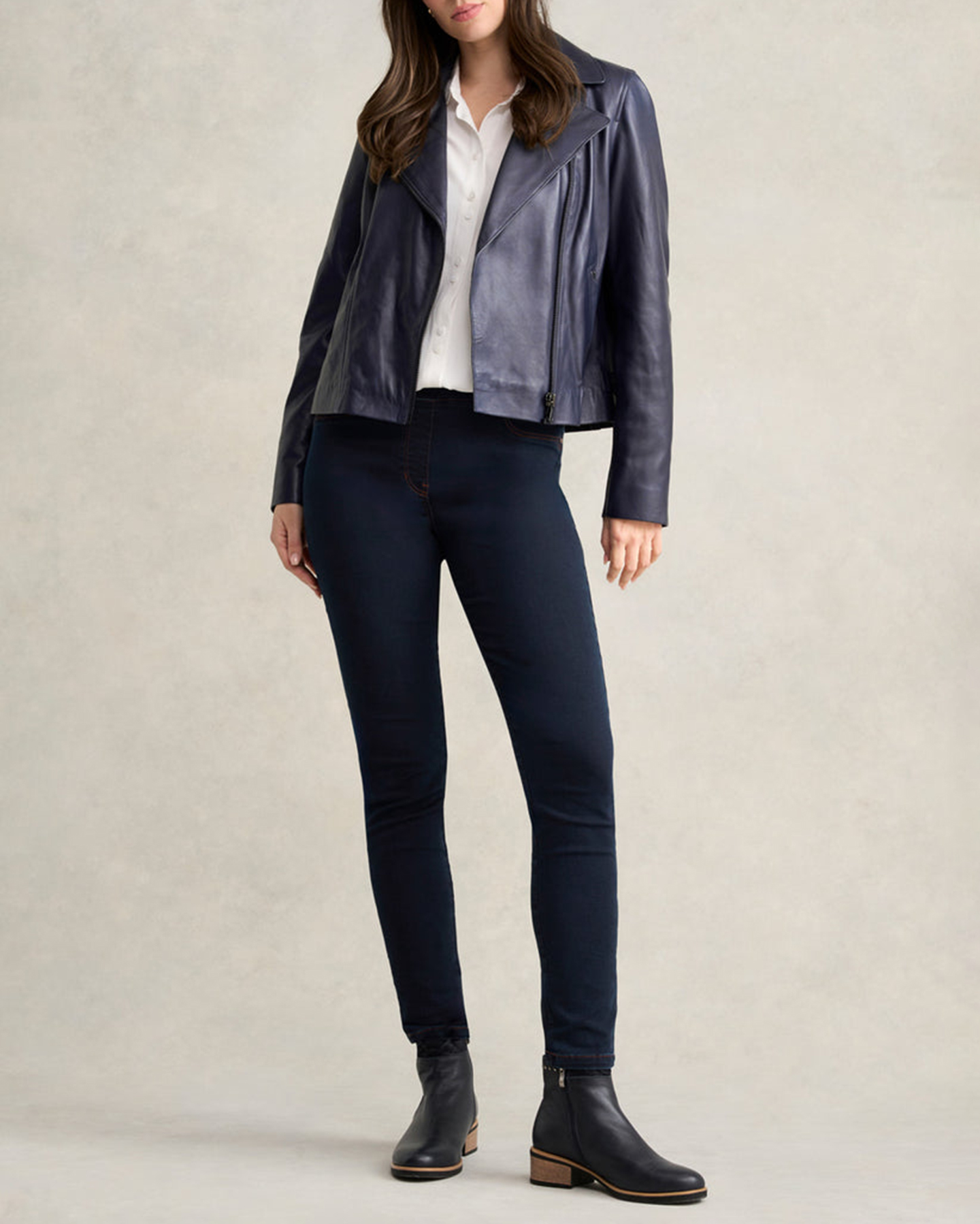 Leather Moto Jacket