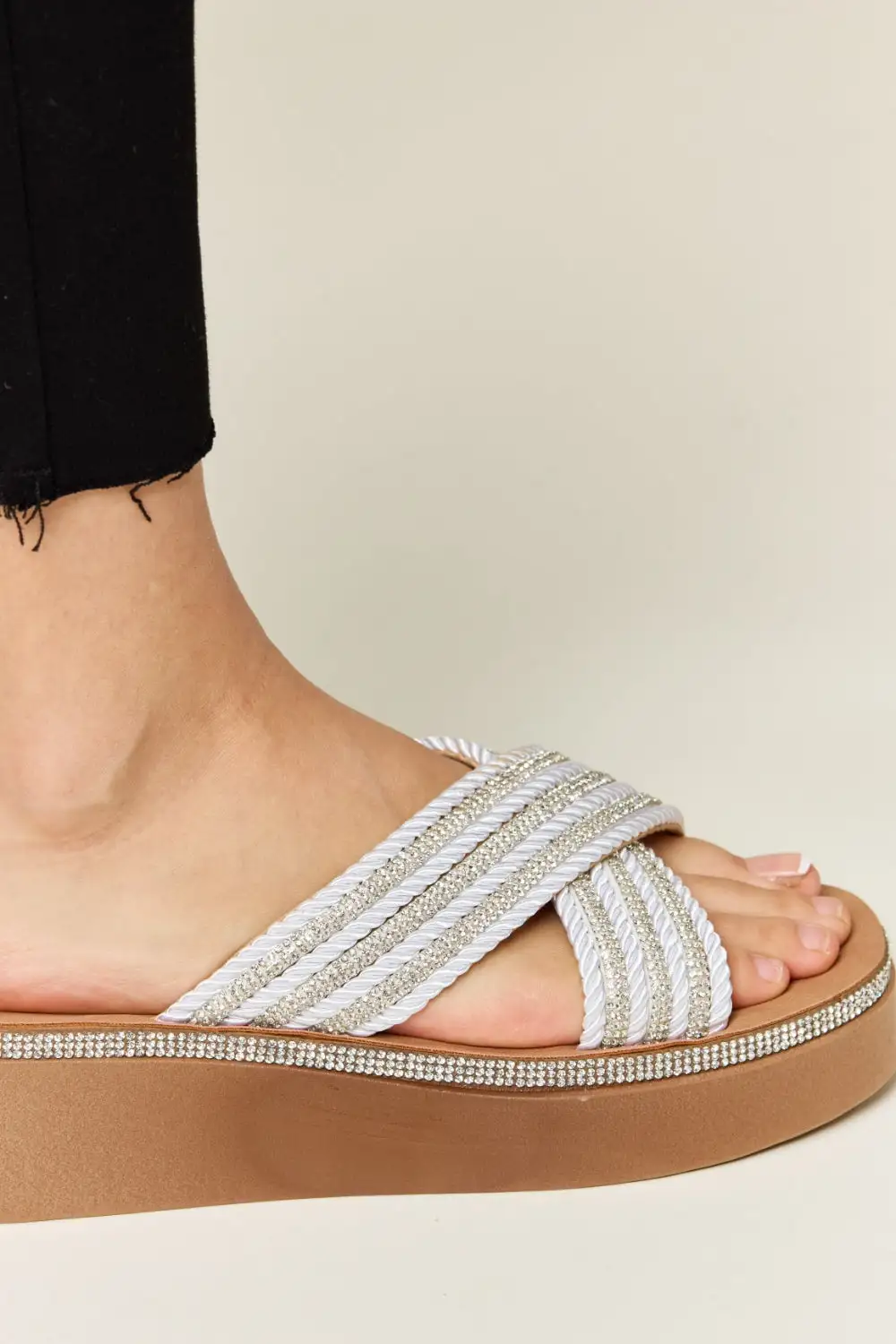 Easygoing Platform Wedge Sandals