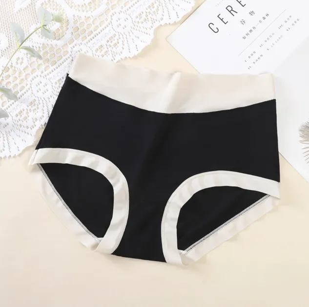 Modal Casual Color Block Panty