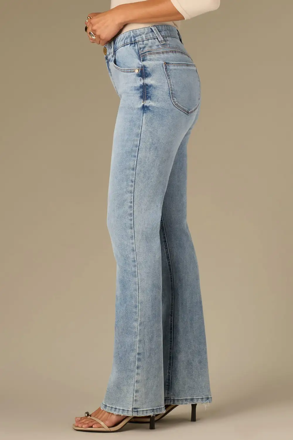 High Rise Repreve Brittany Baby Boot Petite Jeans