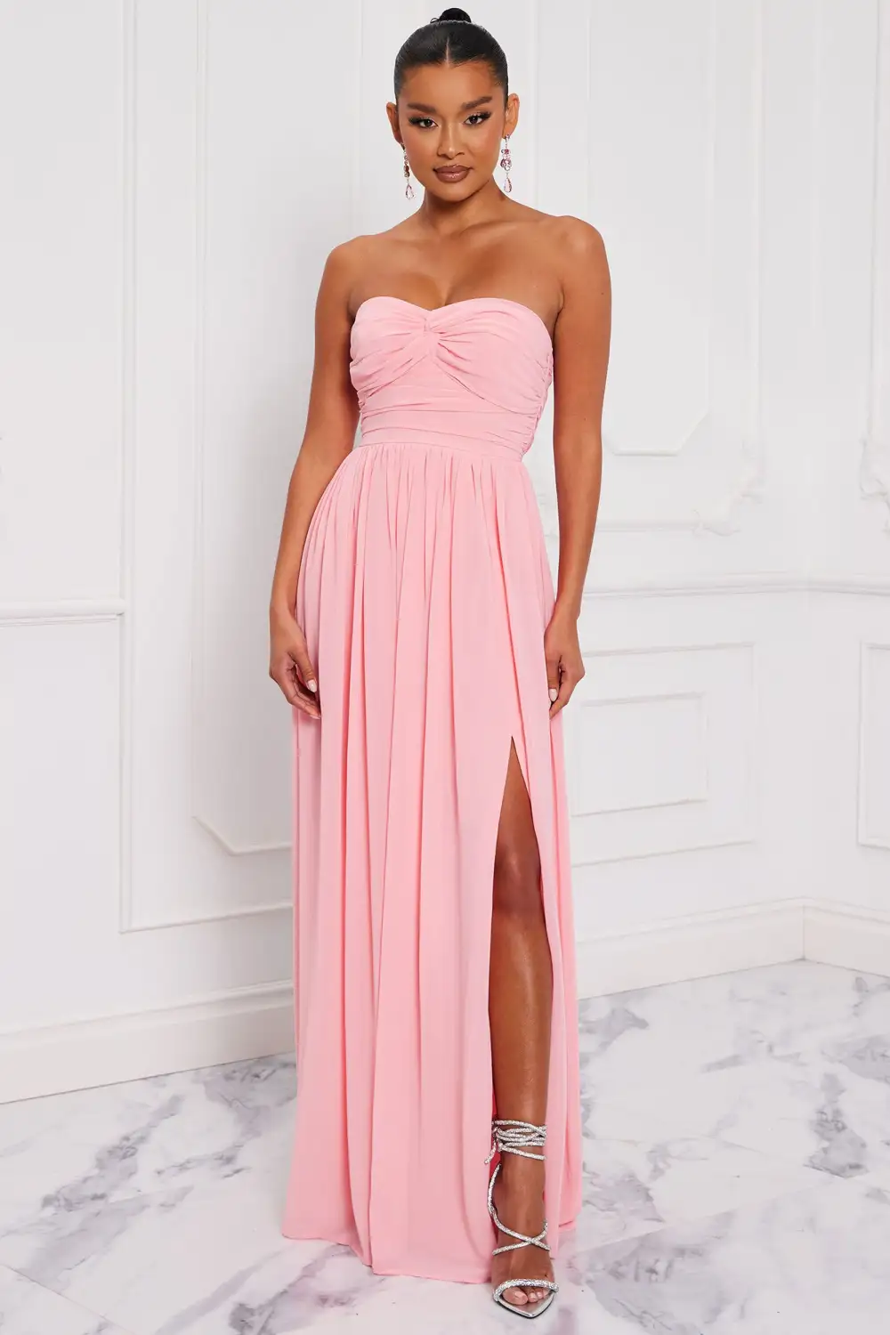 Subtle Beauty Maxi Dress - Pink