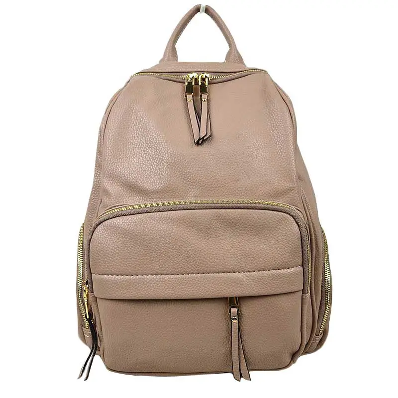 Shoulder Vegan Leather Backpack
