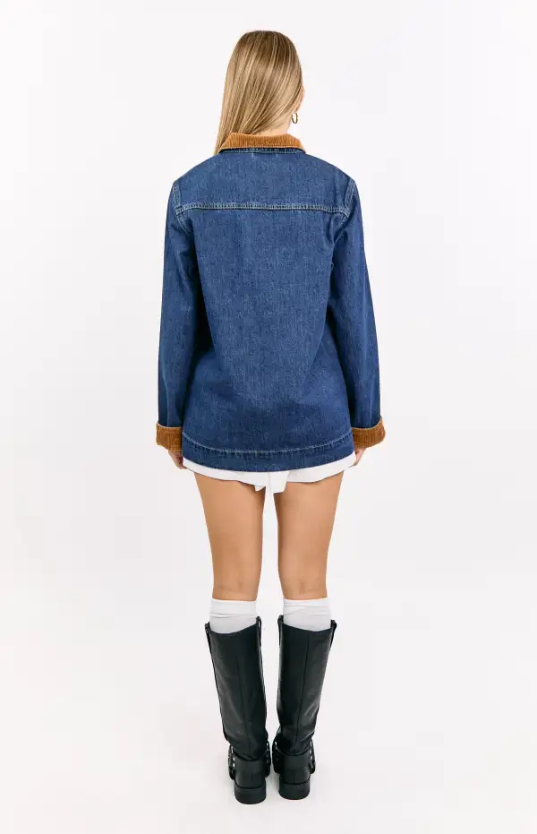 Oversized Trim Jacket