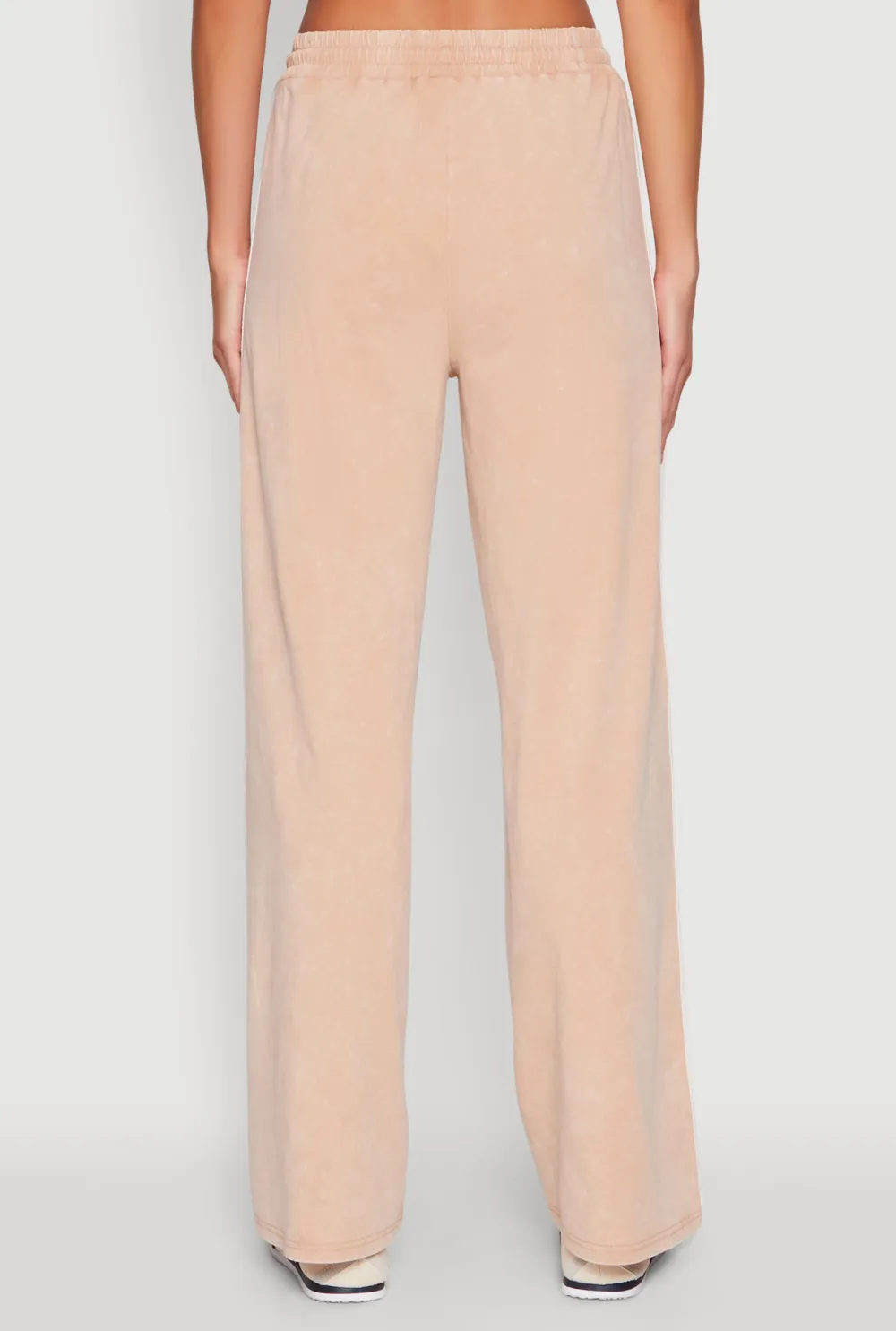 Drawstring Striped Pants