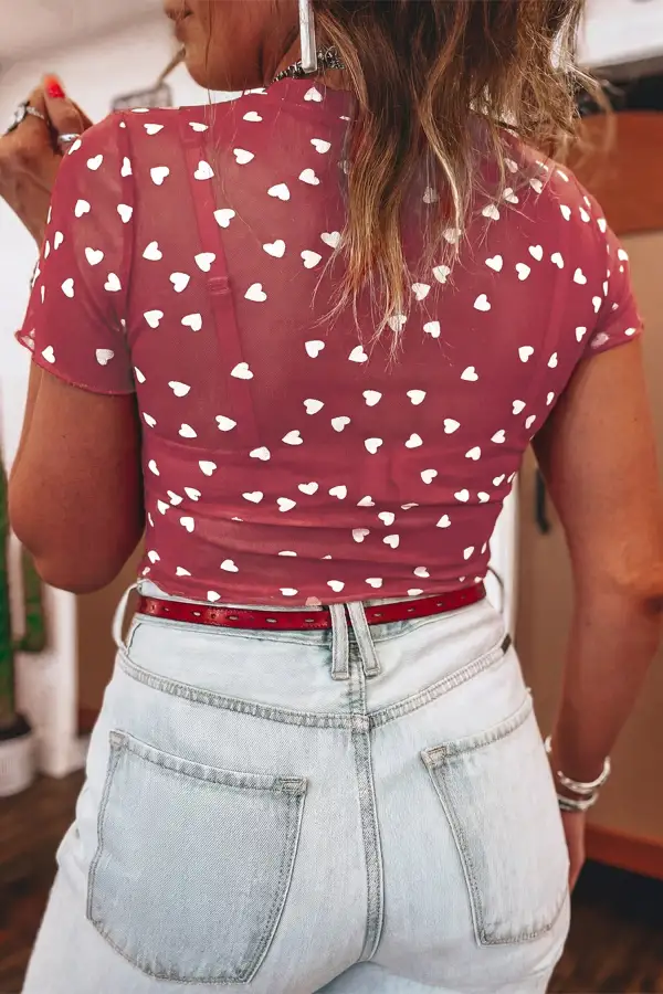 Airy Cap Sleeve Short Sleeve Tee