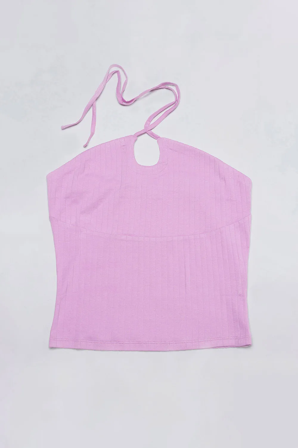 Cotton Halter Neck Cross Neck Vest