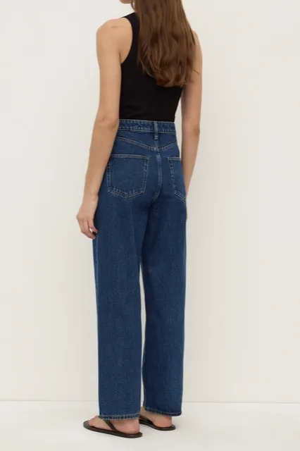 Heritage Blue Vintage Straight-Leg Jeans