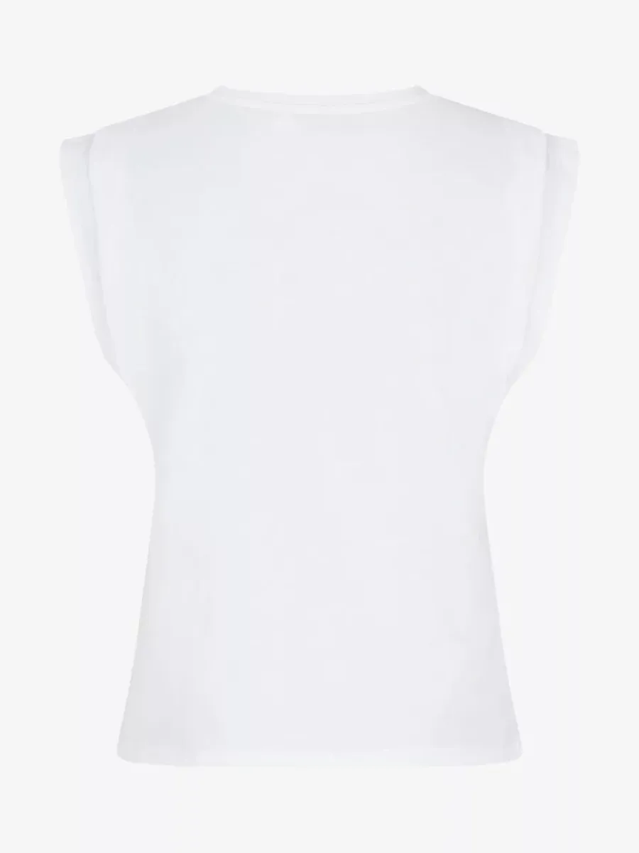 Cotton Extended Shoulder T-Shirt