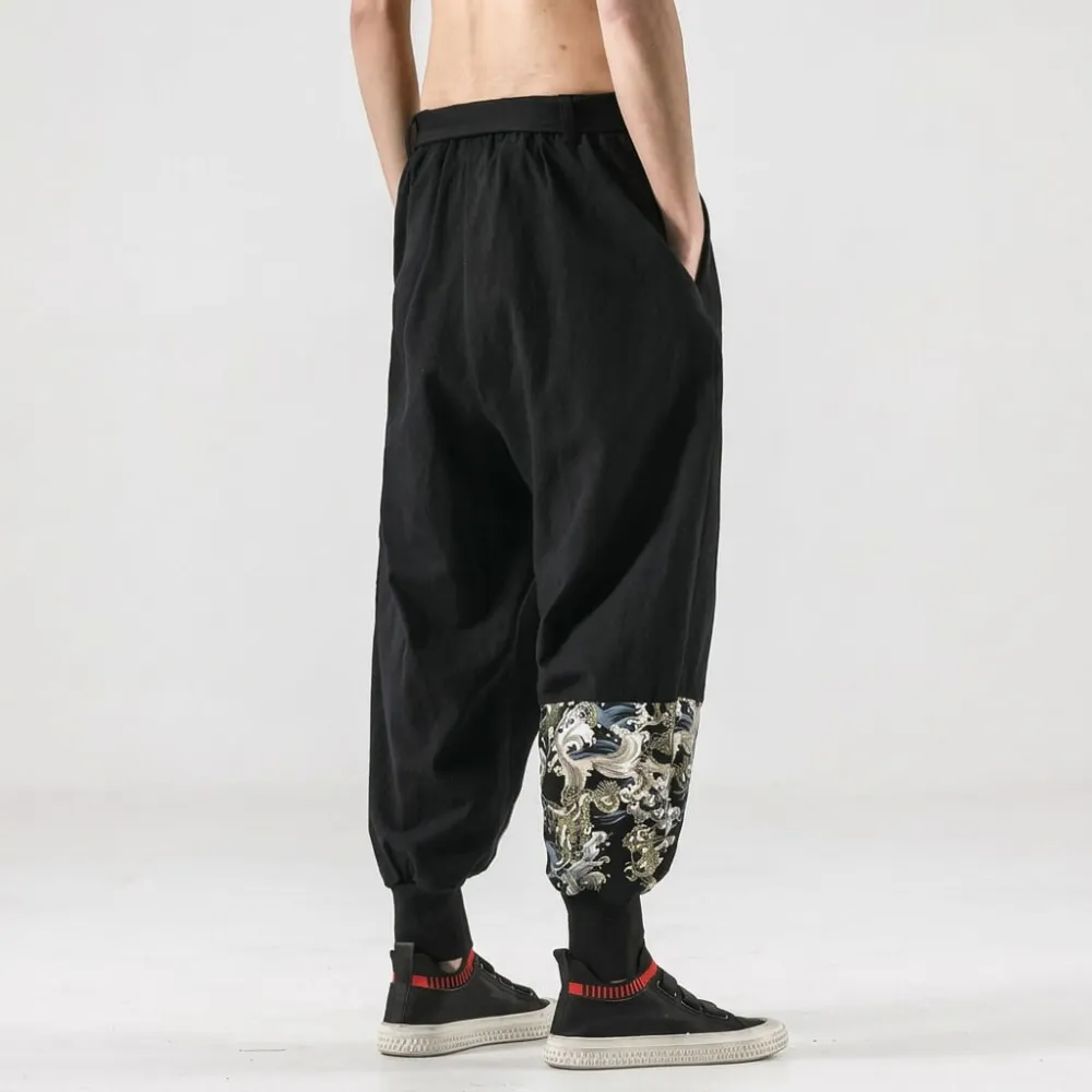 Simple Wrap Waist Pants