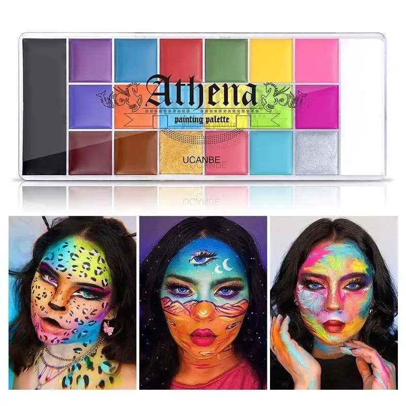 Halloween Early Sale🎨 20-Color Face & Body Oil Paint Palette