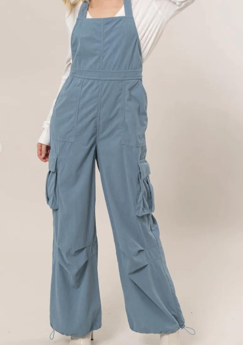 Corduroy Cargo Overalls