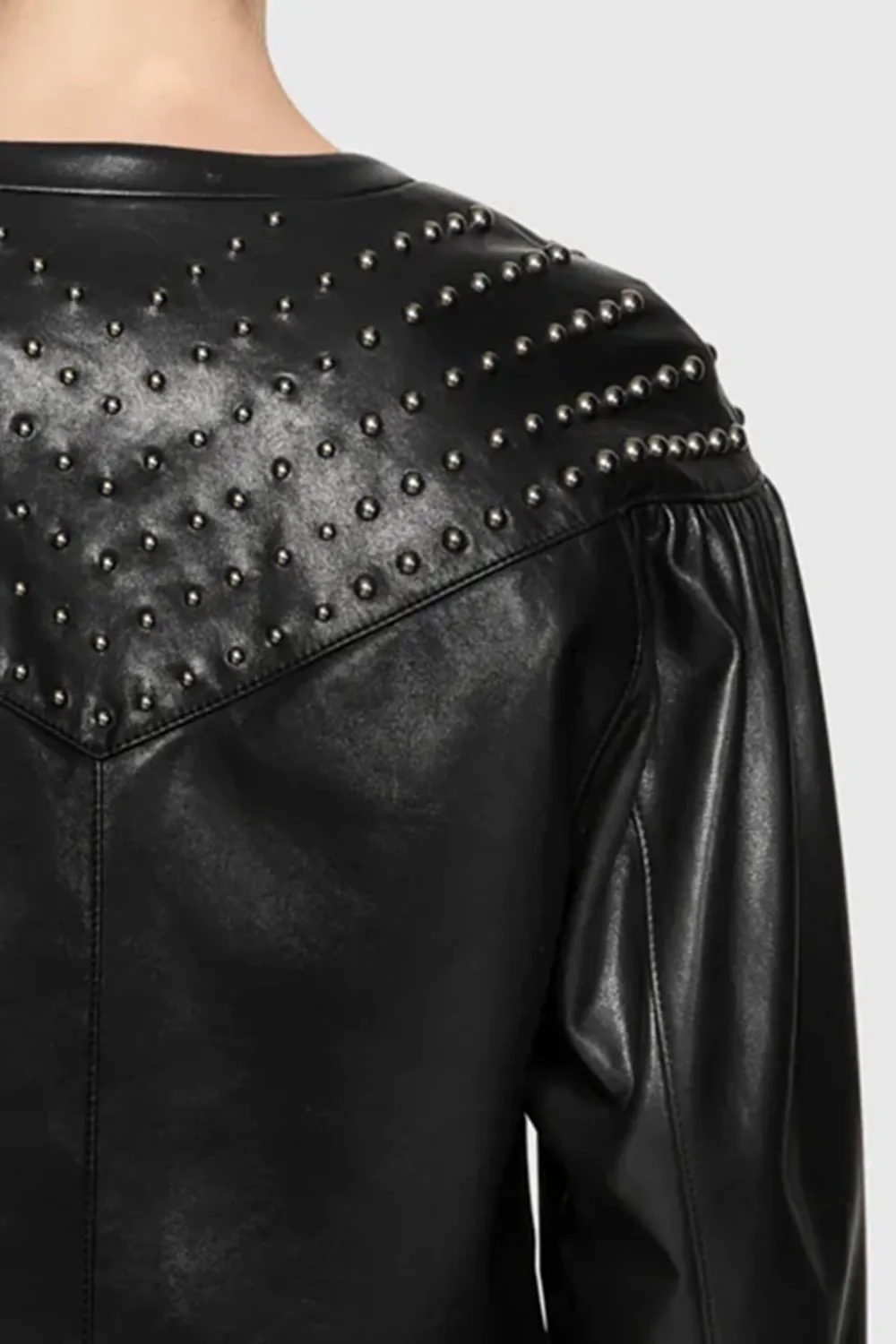 Women'S Stylish Zipper Leather Jacket