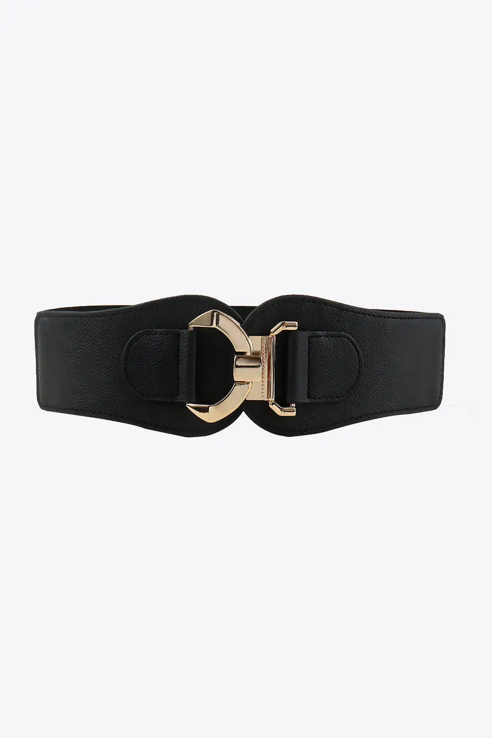 Rounded Buckle Waist Belt