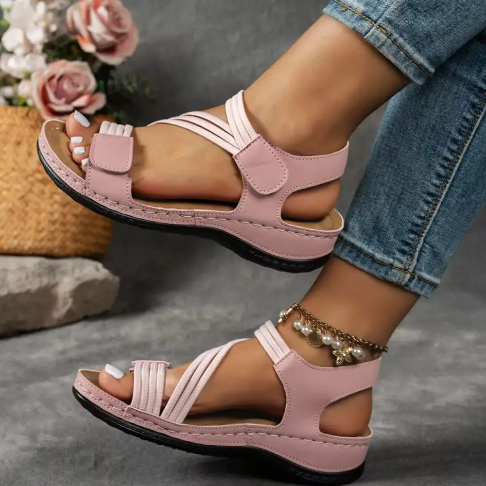 Easygoing Wedge Open Sandals