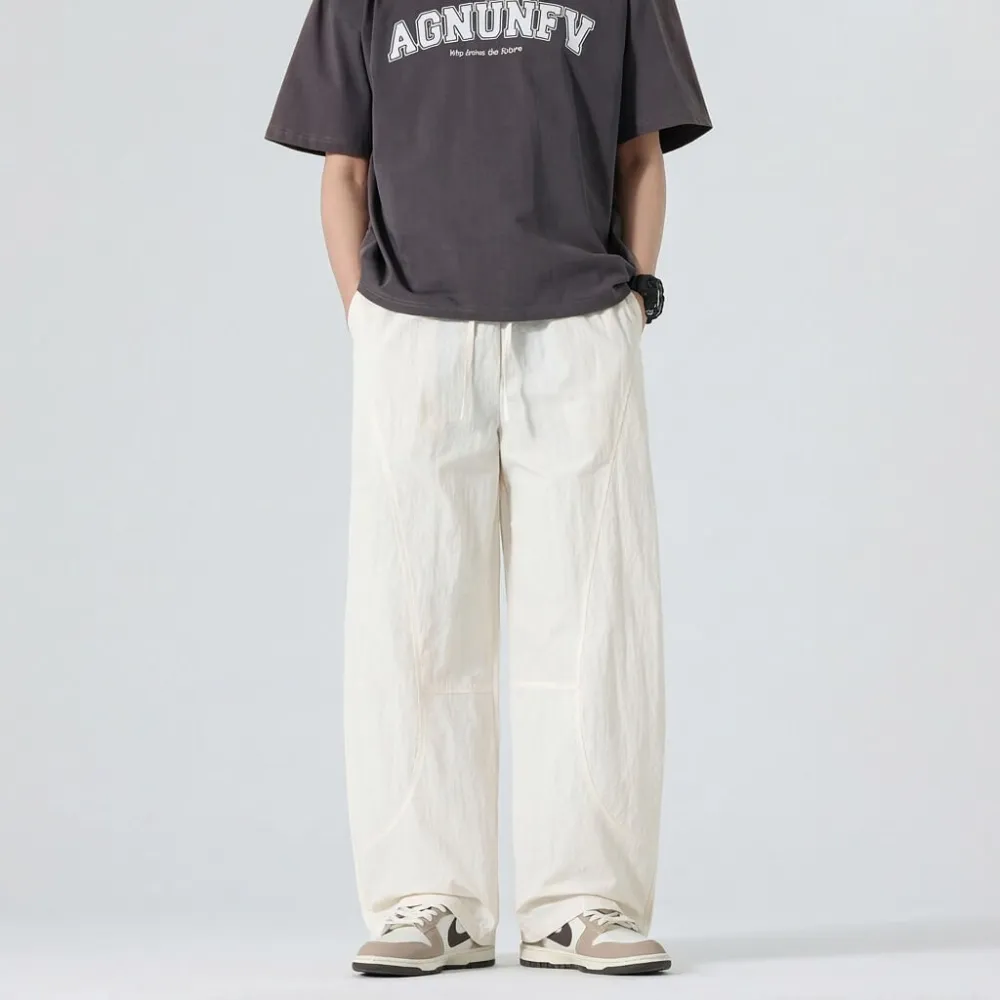 Structured Wide Leg Pants