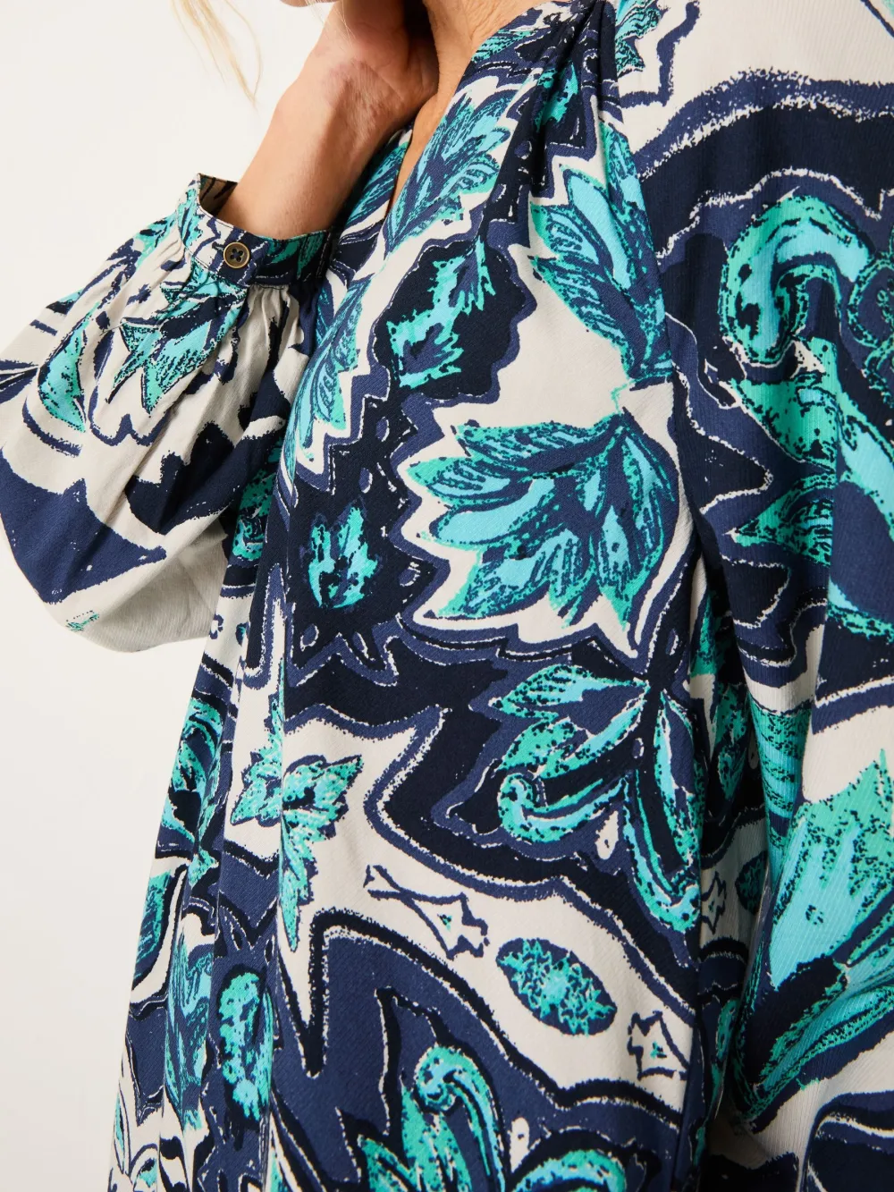 Jade Green Amy Mirrored Dress