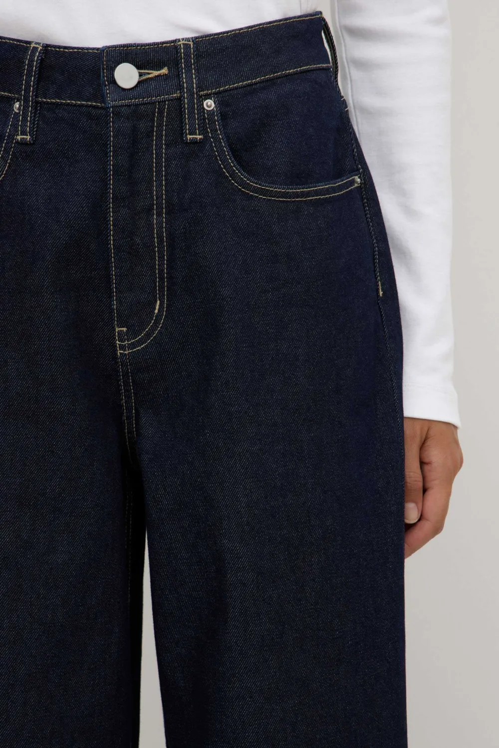 Cotton Five Pocket Jeans