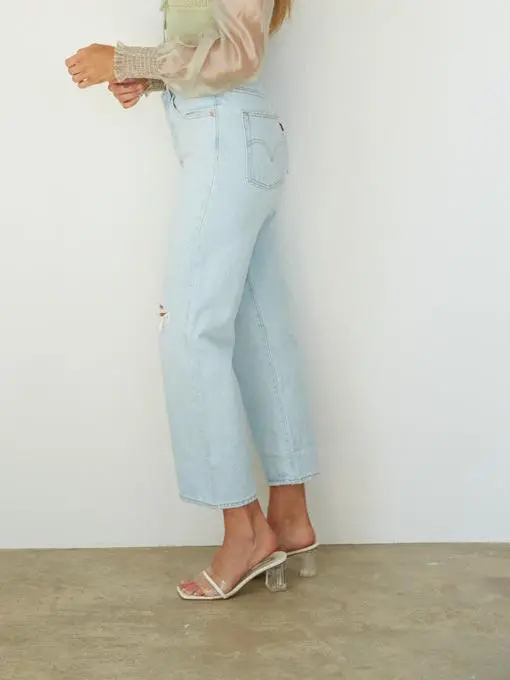 Straight Ankle Jeans