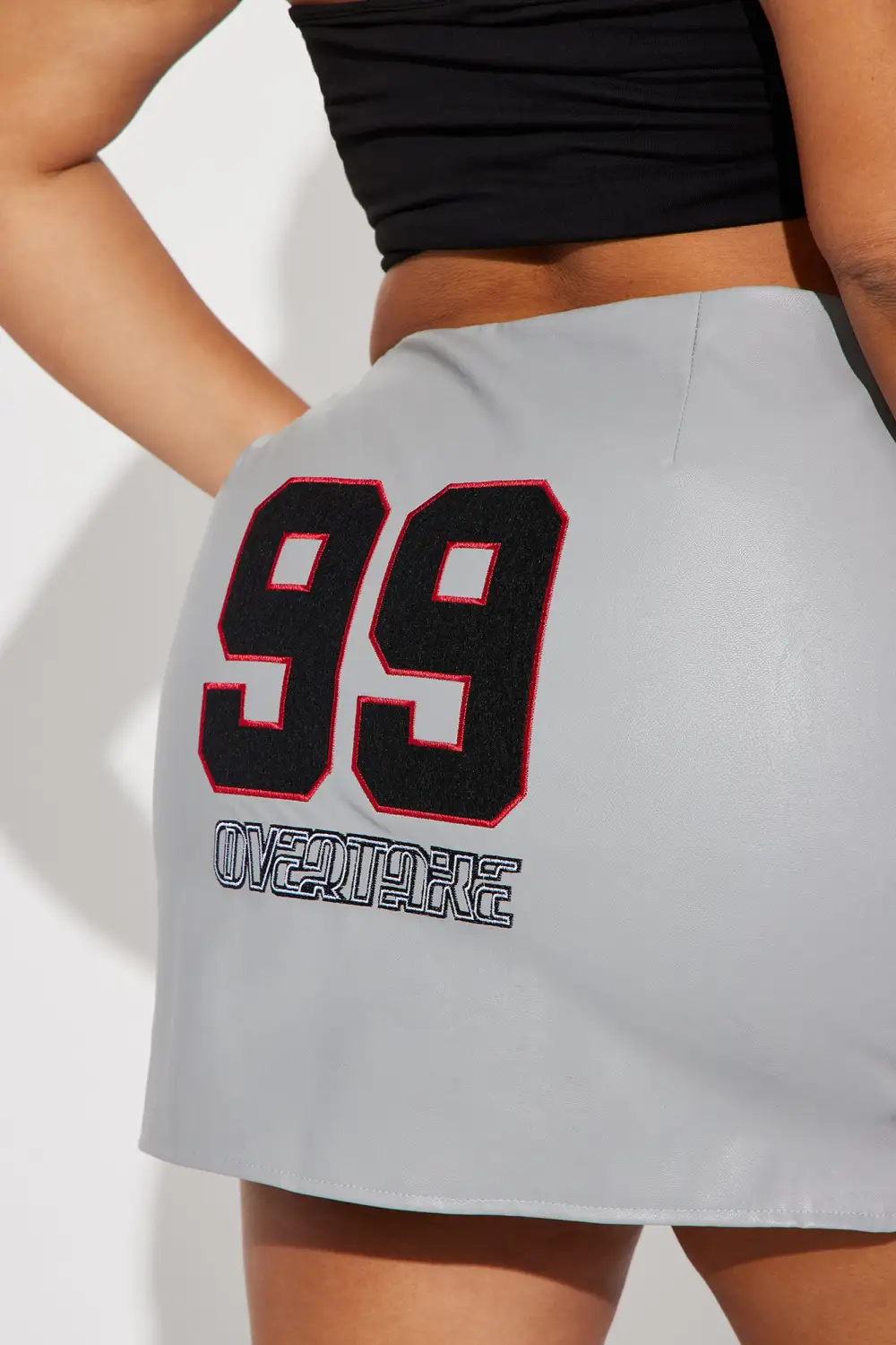 Taylor Racing Mini Skirt Set - Red/combo