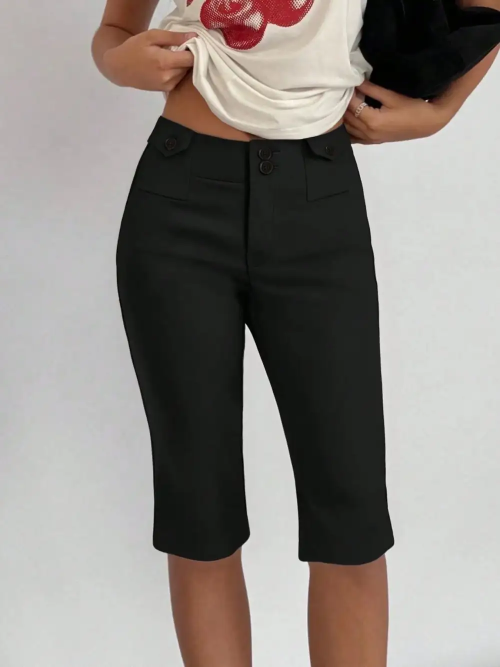 Easygoing High Waisted Shorts