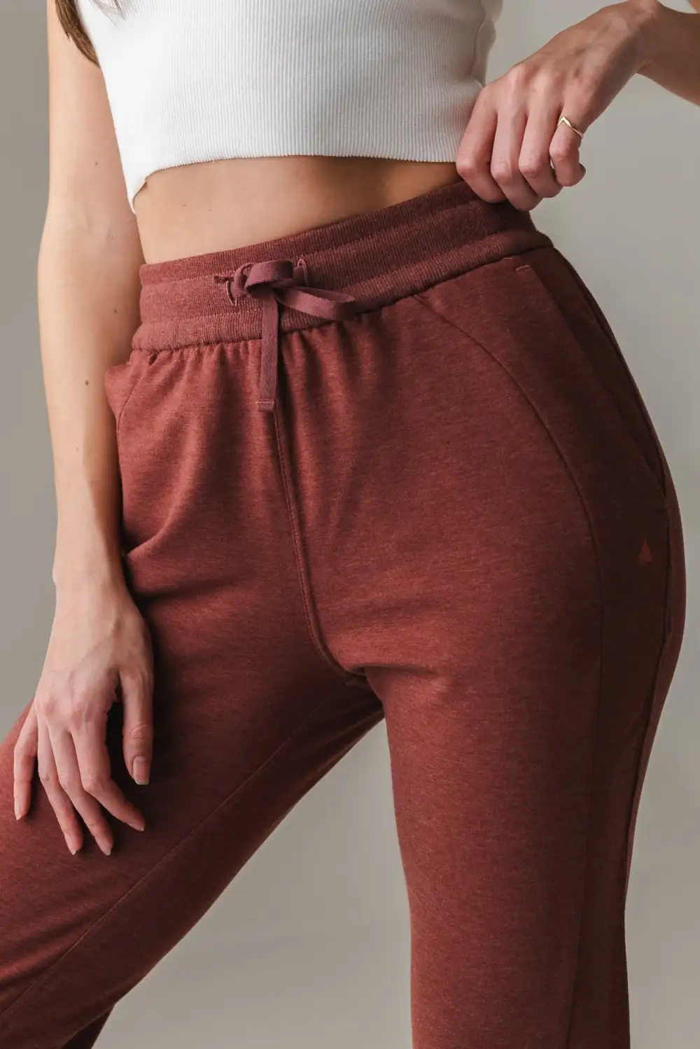 Vitality Women's Studio Jogger - Rosewood Marl