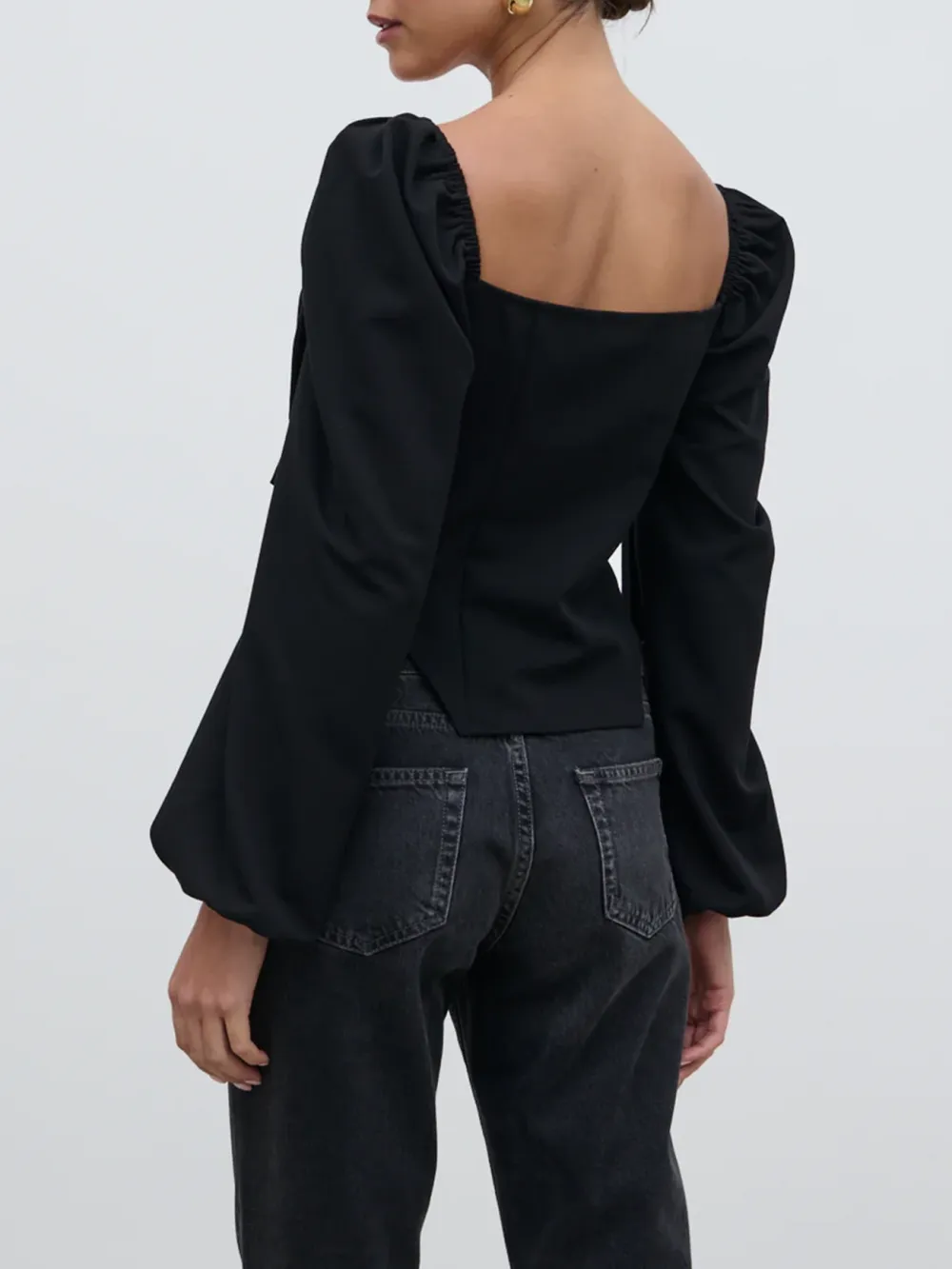 Exaggerated Bow Top