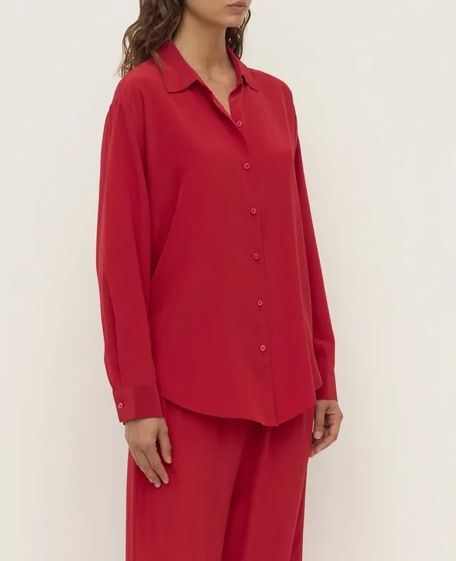 Mulberry Silk Long Sleeve Shirt