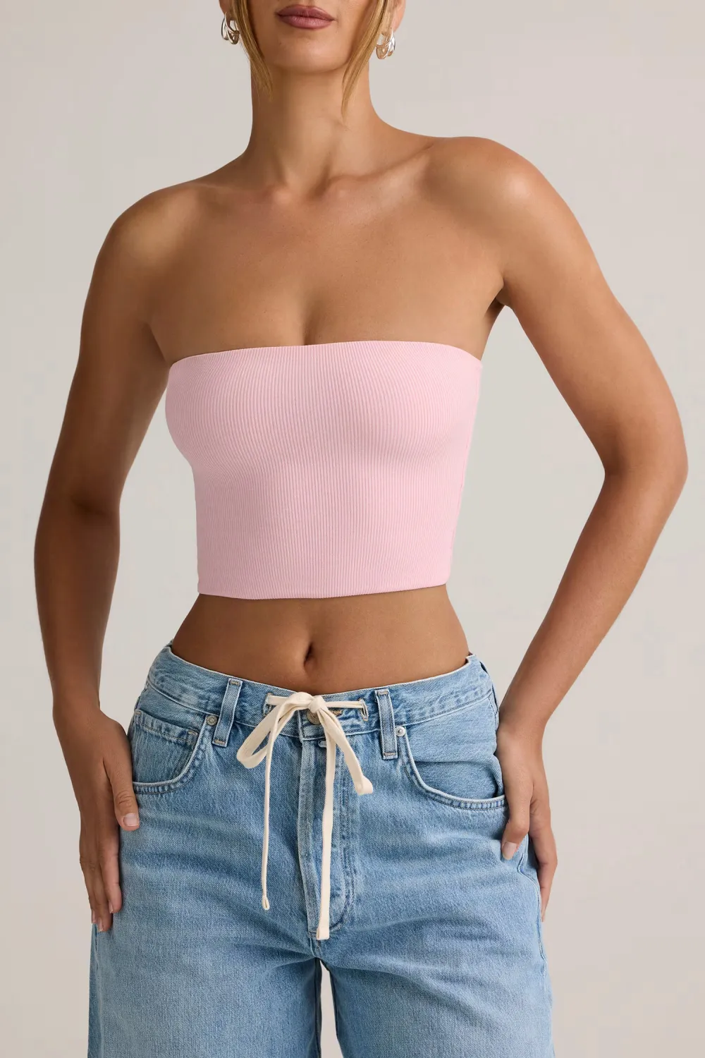 Slim Fit Short Navel-Exposed Ladies Top