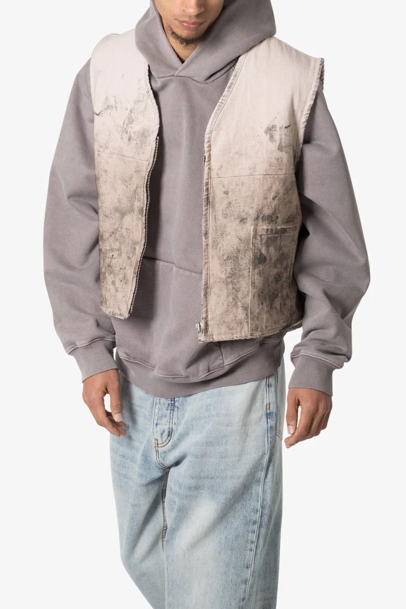 CHARCOAL SHERPA VEST