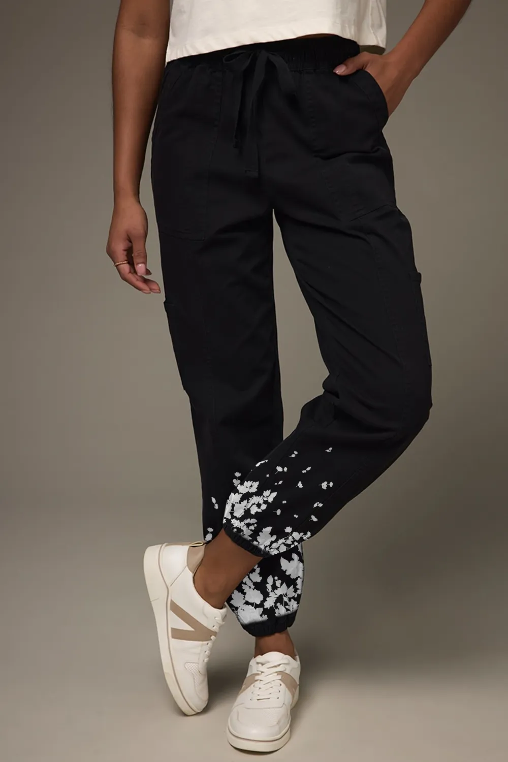 Lillian Flat Cargo Joggers
