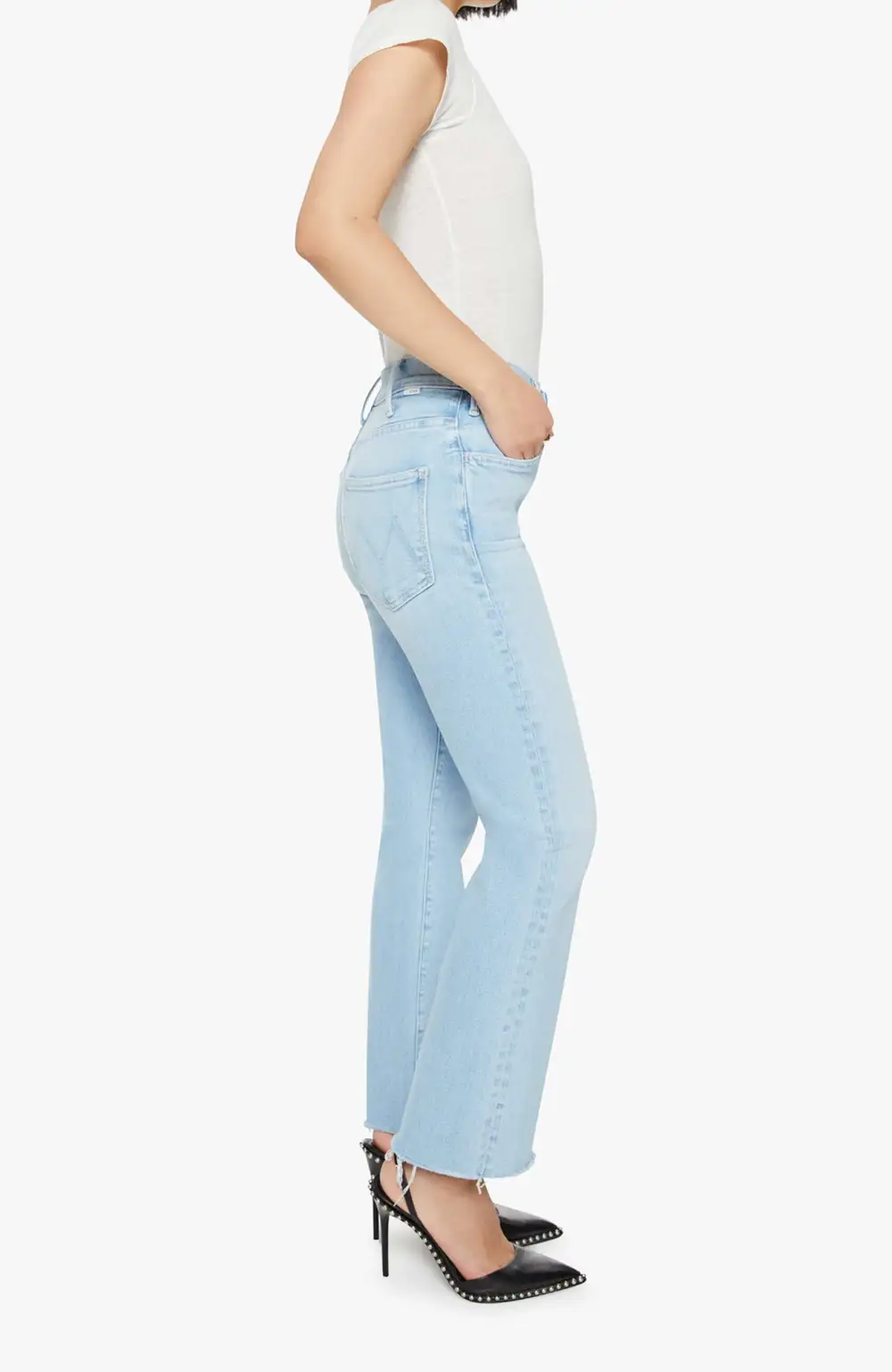 Ankle High Rise Jeans